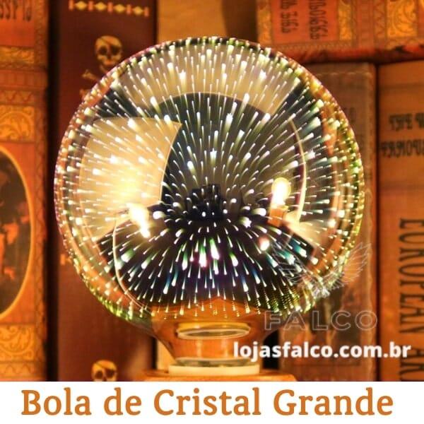 Lâmpada de Decoração Firework - Queima de Estoque! 0 Falco Bola de Cristal Grande 